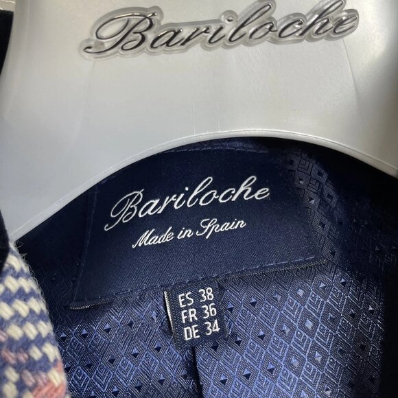 Barilouche Women's Seville Wool Slim Fit Blazer – Size 38/2 – Multicolor - Picture 8 of 8